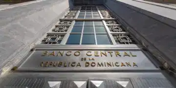 Fachada del Banco Central RD