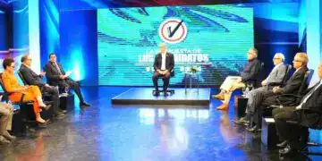 Abinader en Diálogos Medios Corripio (Fuente externa)