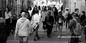 Gente caminando