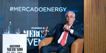 Ing. Martín Robles Morillo en su participación en Mercado Energy 2024