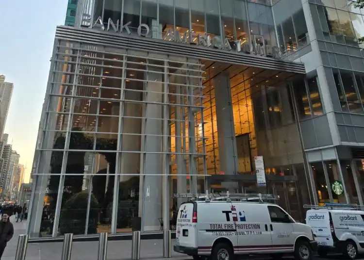 Bank of America, NY (Foto Diario Financiero, RD)