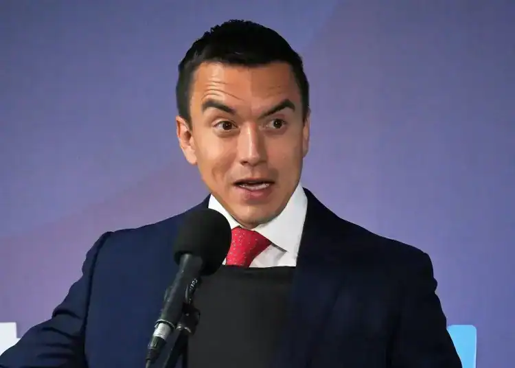Daniel Noboa Presidente de Ecuador (Fuente: Externa)