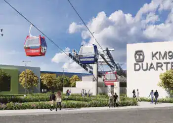 Teleférico STO DOM (Fuente: Presidencia)