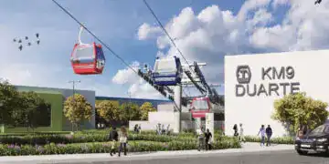 Teleférico STO DOM (Fuente: Presidencia)