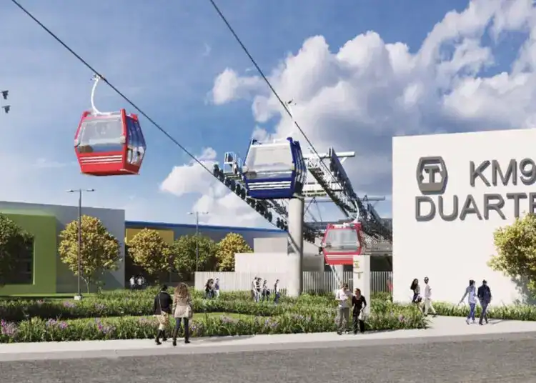 Teleférico STO DOM (Fuente: Presidencia)