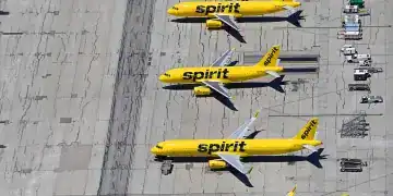 Flotilla de aviones de spirit