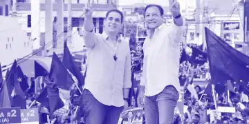 Abel Martines en campaña