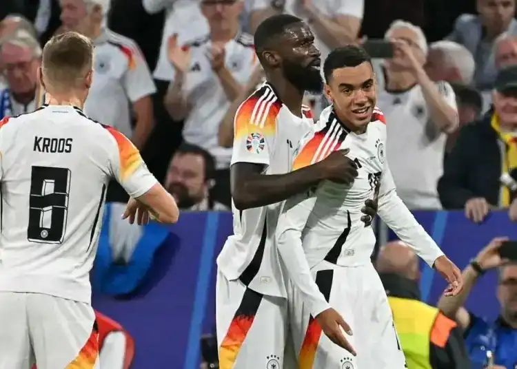 Imagen de los jugadores de la selección Alemana de Futbol en la Eurocopa 2024