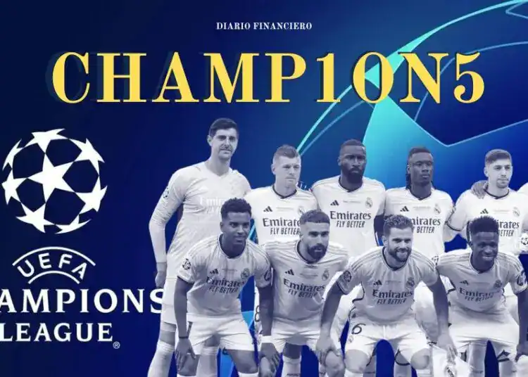 Real Madrid 15a Champions - Diario Financiero Cover