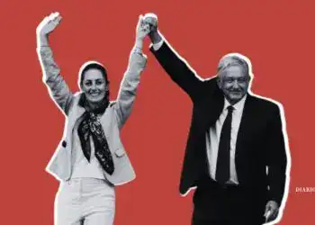 Claudia Sheinbaum y López Obrador