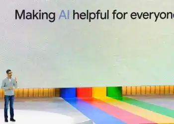 Sundar Pichai, CEO de Google, durante la celebración del evento Google IO de 2023.Josh Edelson/Getty