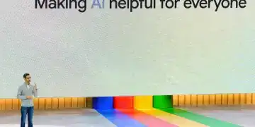 Sundar Pichai, CEO de Google, durante la celebración del evento Google IO de 2023.Josh Edelson/Getty