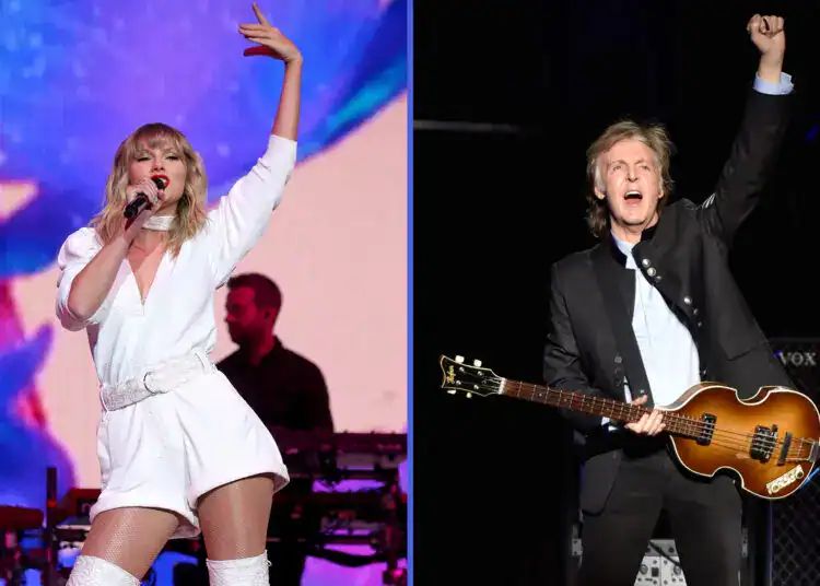 Taylor Swift y Paul McCartney