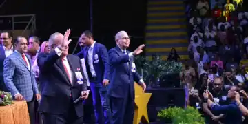Danilo Medina en Congreso del PLD