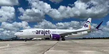Foto de Avion de Arajet (Fuente: Externa) - DIARIO FINANCIERO