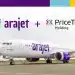 Arajet y PriceTravel Holding anuncian una alianza estratégica