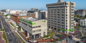 Foto de las oficinas del Banco BHD