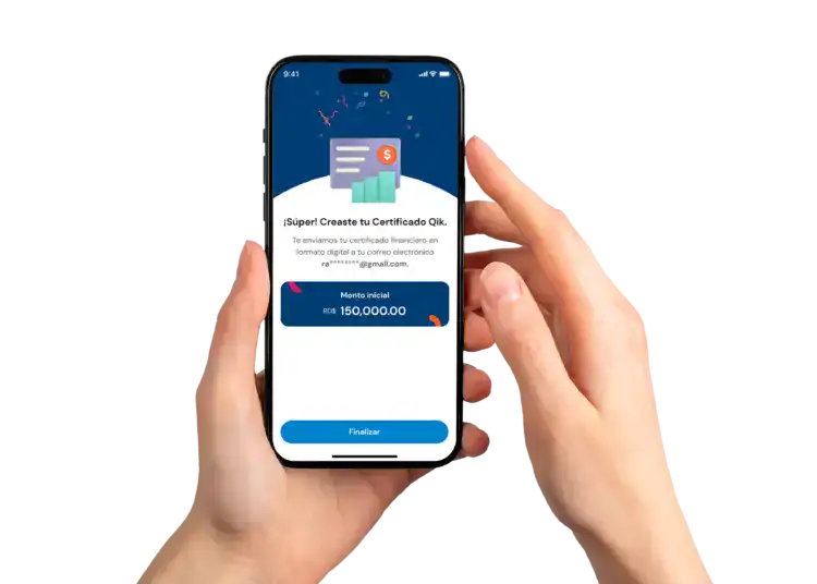 Certificados de depósito Qik