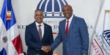 Joel Santos y Antonio Almonte