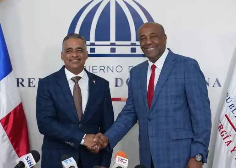 Joel Santos y Antonio Almonte