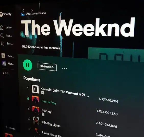 Imagen de lista en Spotify (Fuente:Externa)