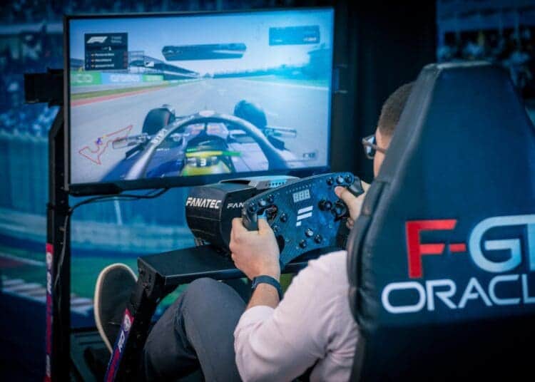 simulador de Fórmula 1