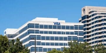 Edificios de oficinas de visas en Foster City, California, Estados Unidos