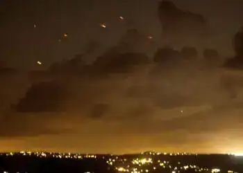 Ataque de Irán contra Israel. Foto: Reuters.