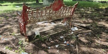 Estado actual parque de la fraternidad 7/12