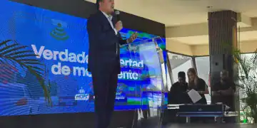 Jean Luis Rodríguez, Director de RD VIAL en el lanzamiento de la nueva app de Paso Rápido / DIARIO FINANCIERO RD