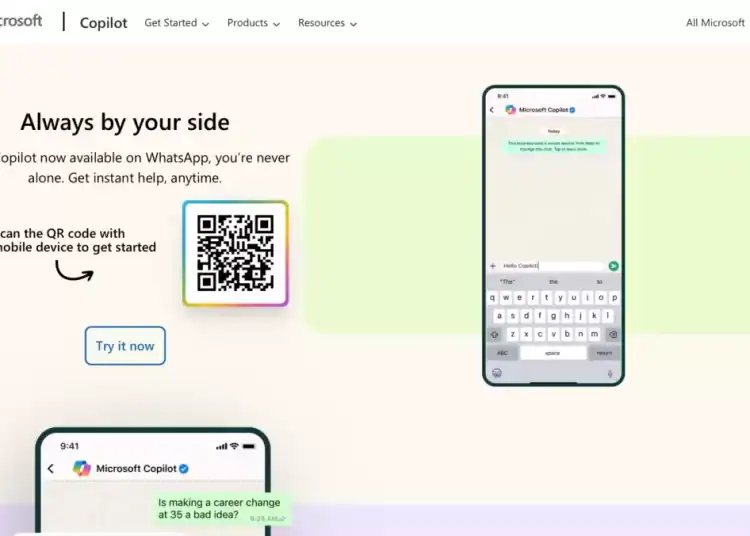 El proceso de instalación depende únicamente de seguir el enlace de este código QR. (Foto: Microsoft)