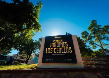 Es el décimo parque remozado por el Banco Popular y el ADN.