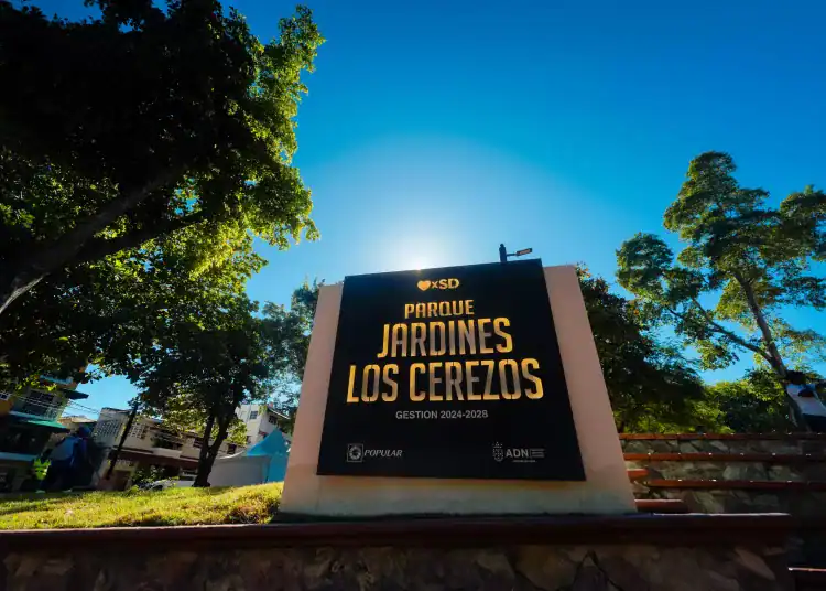 Es el décimo parque remozado por el Banco Popular y el ADN.