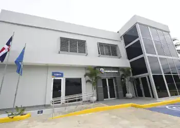 Foto de la nueva oficina de Banreservas en Nagua. La oficina estará ubicada en la avenida María Trinidad Sánchez esquina calle Mariano Pérez en Nagua