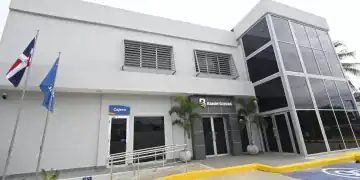 Foto de la nueva oficina de Banreservas en Nagua. La oficina estará ubicada en la avenida María Trinidad Sánchez esquina calle Mariano Pérez en Nagua