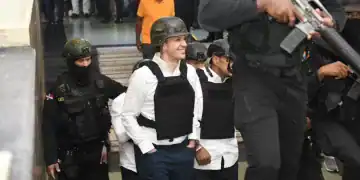 Hugo Beras sonriente después de variar su medida (Fuente: X)