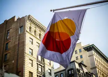 New,York,Ny,Usa-may,19,,2021,A,Flag,Branding / Shutterstock