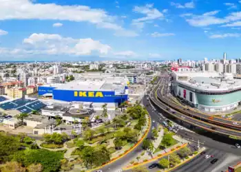 Dominican,Republic,,Santo,Domingo,-,April,23,,2023:,Aerial,Panorama
