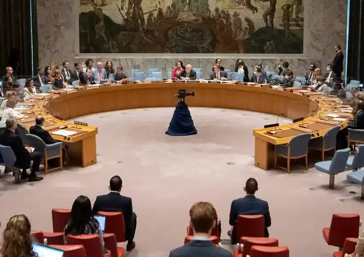 Sesión Consejo de Seguridad de la ONU