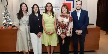 Ellen Astwood, Gabriela Mateo, Cristina Cárdenas, Rosanna Ruiz y Joaquín de Ramón