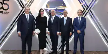 Eduardo Marrero, Lexy Collado, Fausto Pimentel, Rafael Jiminian y Manuel Martínez