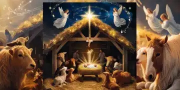 Posada navideña del nacimiento de Jesús