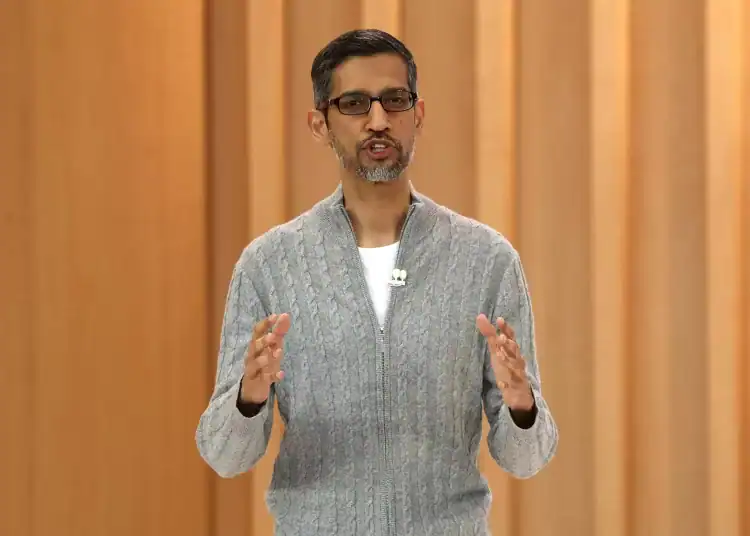 Sundar Pichai, CEO de Google. GETTY IMAGES