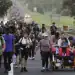 Caravana de inmigrantes de México hacia Estados Unidos / Fuente Externa