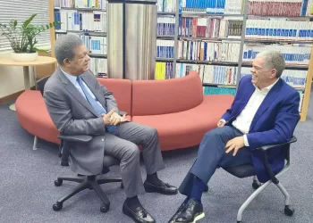 Leonel Fernández y Carlos Amarante Baret