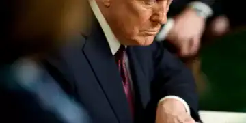 Foto de Trump donde Impone Duras Sanciones a Colombia