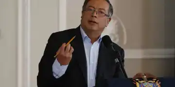 Fotografía de archivo del presidente de Colombia Gustavo Petro. EFE/Mauricio Dueñas Castañeda