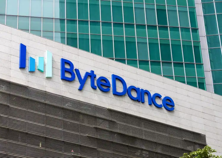 Singapore-feb,10,,2024:,Close,Up,Bytedance,Company,Logo,On,Office