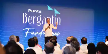 Luis Abinader presenta Punta Bergantin a inversionistas / Fuente: Externa