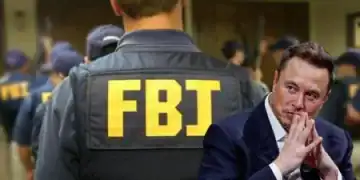 Cover de noticias FBI y Elon Musk- Diario Financiero fotomontaje